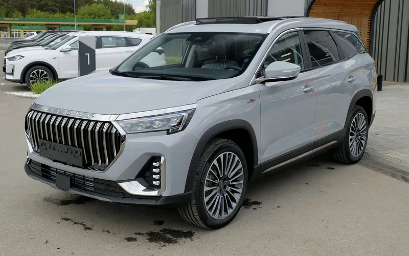 JETOUR X90+, серый