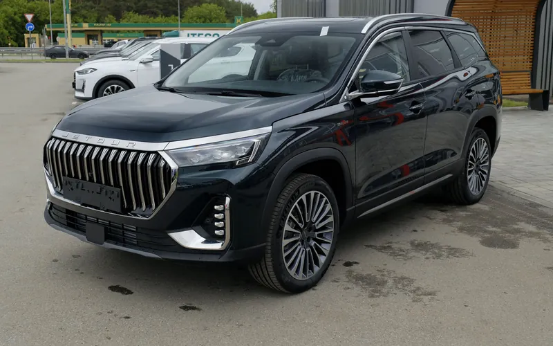 JETOUR X90+, зелёный