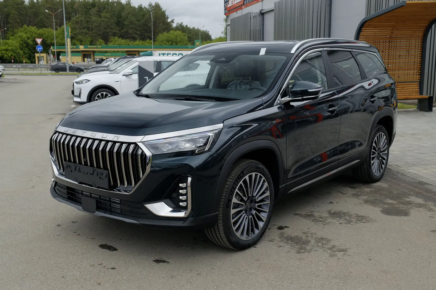 JETOUR X90+, зелёный